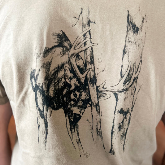 Coyote brown short sleeve t-shirt